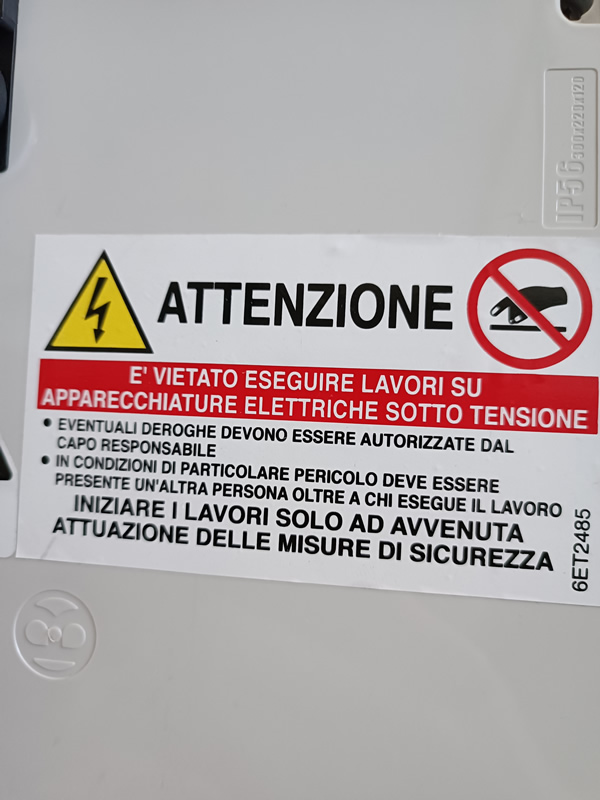 Adesivi quadro elettrico 02